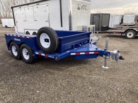 New 2024 Air Tow 6 FT 3 IN X 12 FT DROP DECK EQUIPMENT TRAILER