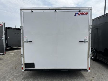 New 2023 Pace American 20 FT ENCLOSED CAR HAULER 7 FT INT HEIGHT WITH RAMP DOOR 7K GVWR