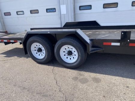 New 2025 Imperial Trailer 20 FT SPLIT DECK STEEL TILT TRAILER 14K GVWR