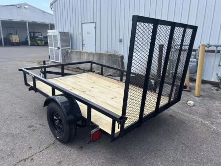 New 2026 Carry-On 5 FT 6 IN X 10 FT UTILITY TRAILER  TUBE TOP RAIL