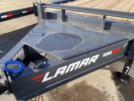 New 2025 Lamar Trailers 102 IN X 25 FT DECK OVER FULL WIDTH RHINO RAMPS 16K GVWR