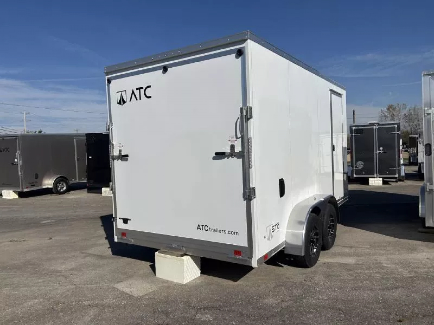 New 2026 ATC 7 X 14 FT STO 400 ENCLOSED CARGO TRAILER WITH 7 FT INT HEIGHT Cargo / Enclosed Trailer