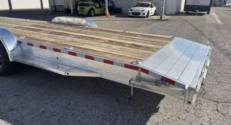 New 2026 Wolverine Trailers 7 X 34 FT ALUMINUM 2 CAR HAULER 14K GVWR