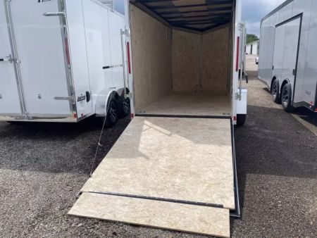 New 2025 Pace American 6 X 12 FT JOURNEY SE RAMP DOOR MOTORCYCLE TRAILER
