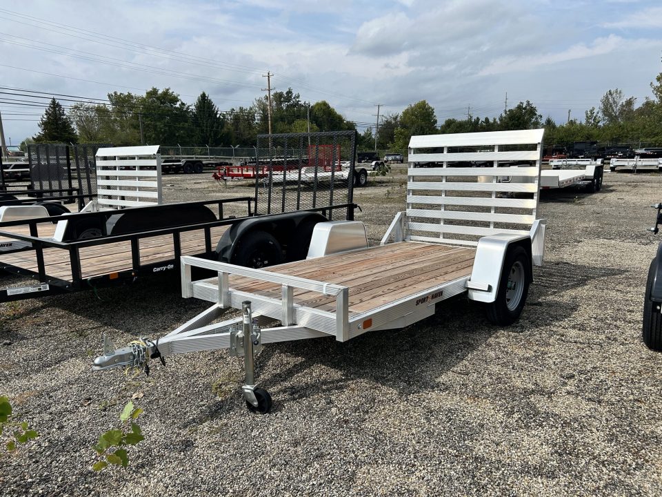 New 2026 Sport Haven 5 X 10 FT ALUMINUM UTILITY TRAILER WOOD DECK NO SIDE RAIL