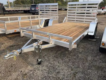 New 2026 Sport Haven 6 X 12 FT ALUMINUM UTILITY TRAILER WOOD DECK NO SIDE RAIL