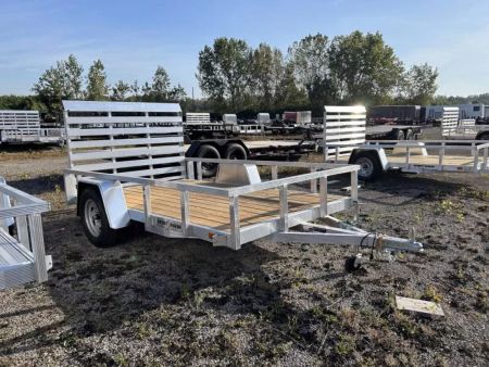 New 2026 Sport Haven 6 X 10 FT ALUMINUM UTILITY TRAILER WOOD DECK STEEL WHEELS