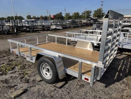 New 2026 Sport Haven 6 X 10 FT ALUMINUM UTILITY TRAILER WOOD DECK STEEL WHEELS