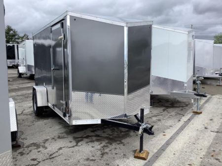 New 2022 US Cargo 6 X 12 FT ENCLOSED TRAILER RAMP DOOR 6 FT INT HEIGHT