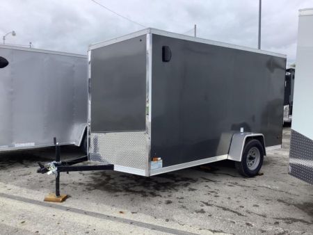New 2022 US Cargo 6 X 12 FT ENCLOSED TRAILER RAMP DOOR 6 FT INT HEIGHT