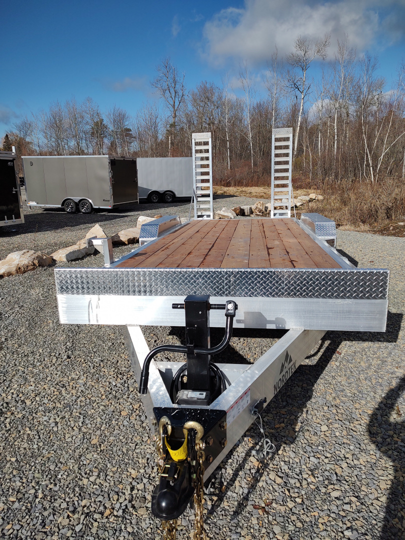 New 2026 Nordtek EQ82X20-14K Aluminum Equipment Trailer