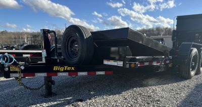 New Big Tex Trailers Big Tex 14FT-83  x18' Full Tilt w/ 14PLY Tires Tilt Trailer