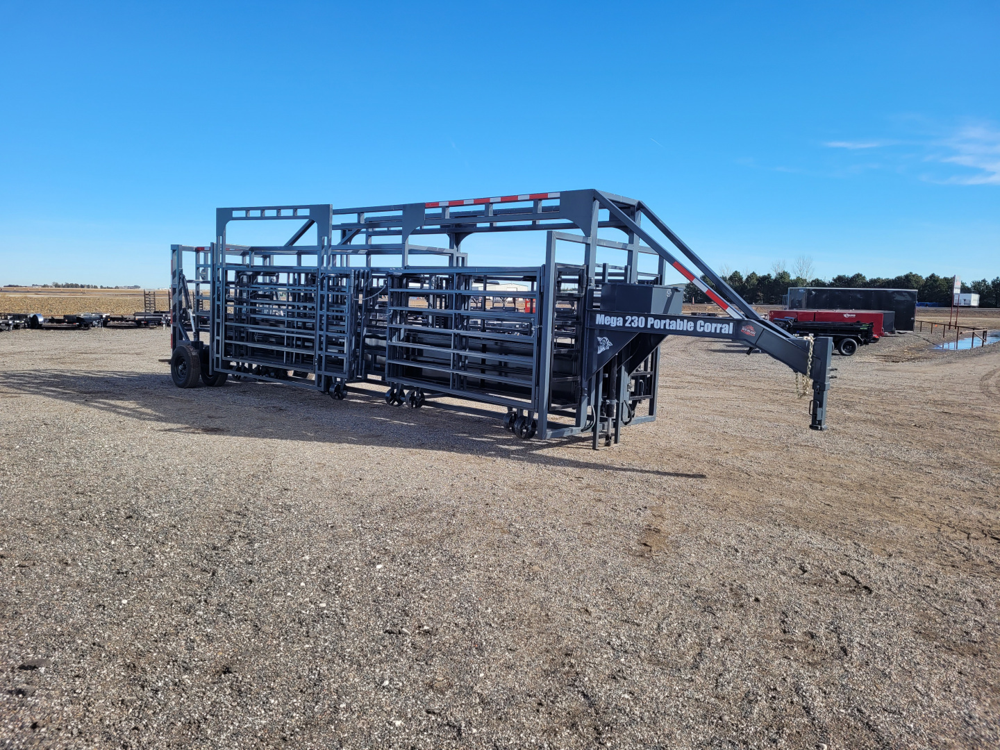 New 2026 DY-Klass Mega 230 Gooseneck Portable Corral