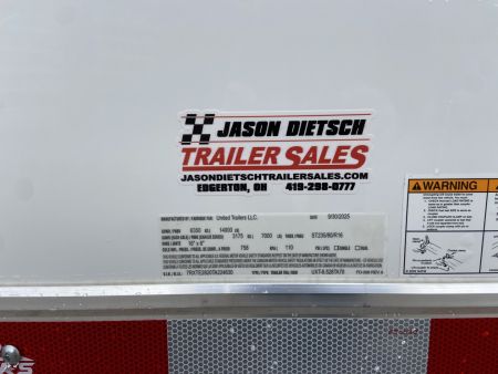New 2026 United Trailers UXT 8.5X28