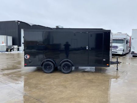 New United UJ 16' V-Nose Enclosed Cargo Trailer