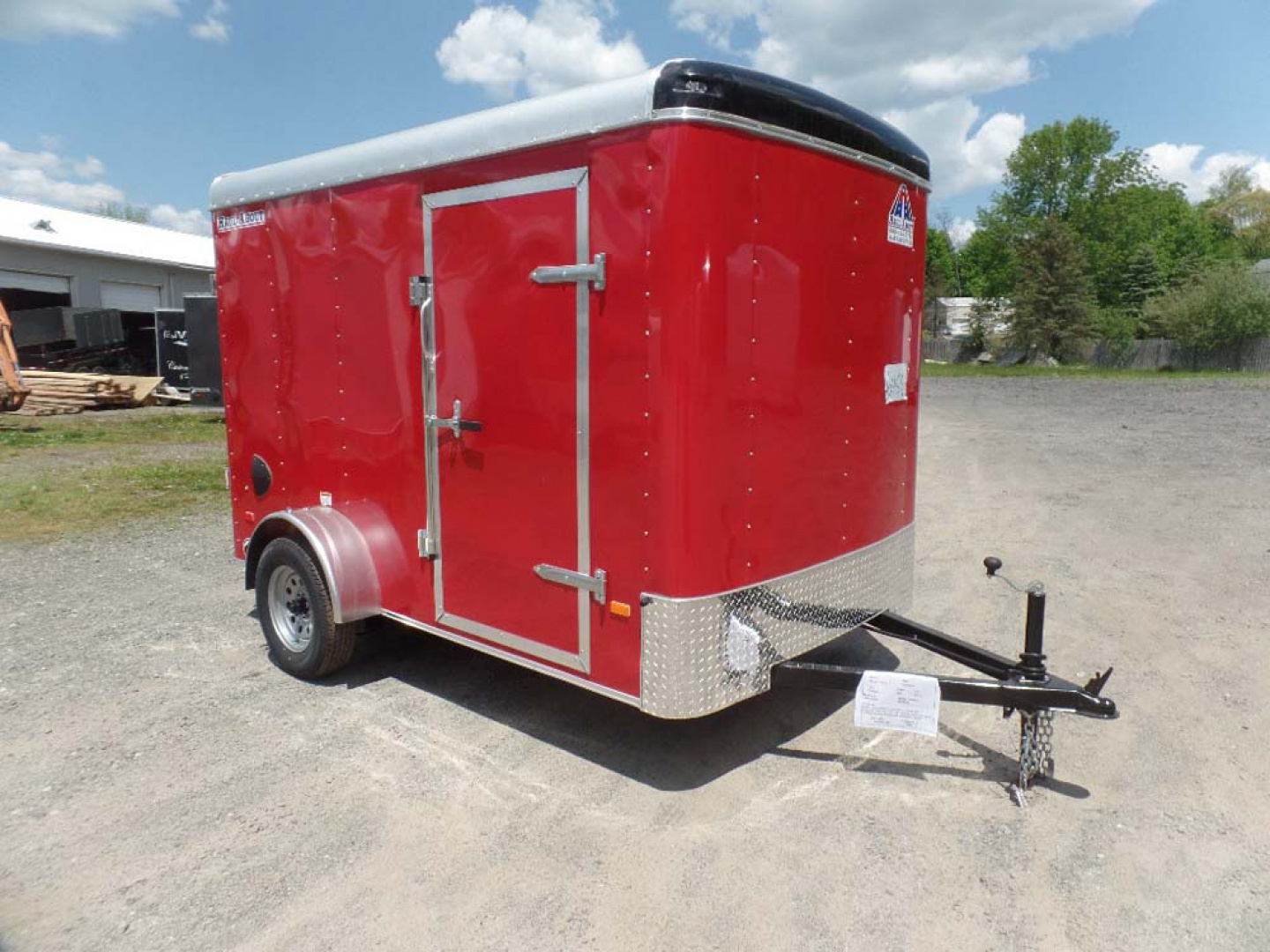 6×10 Enclosed Cargo Trailer photo 6