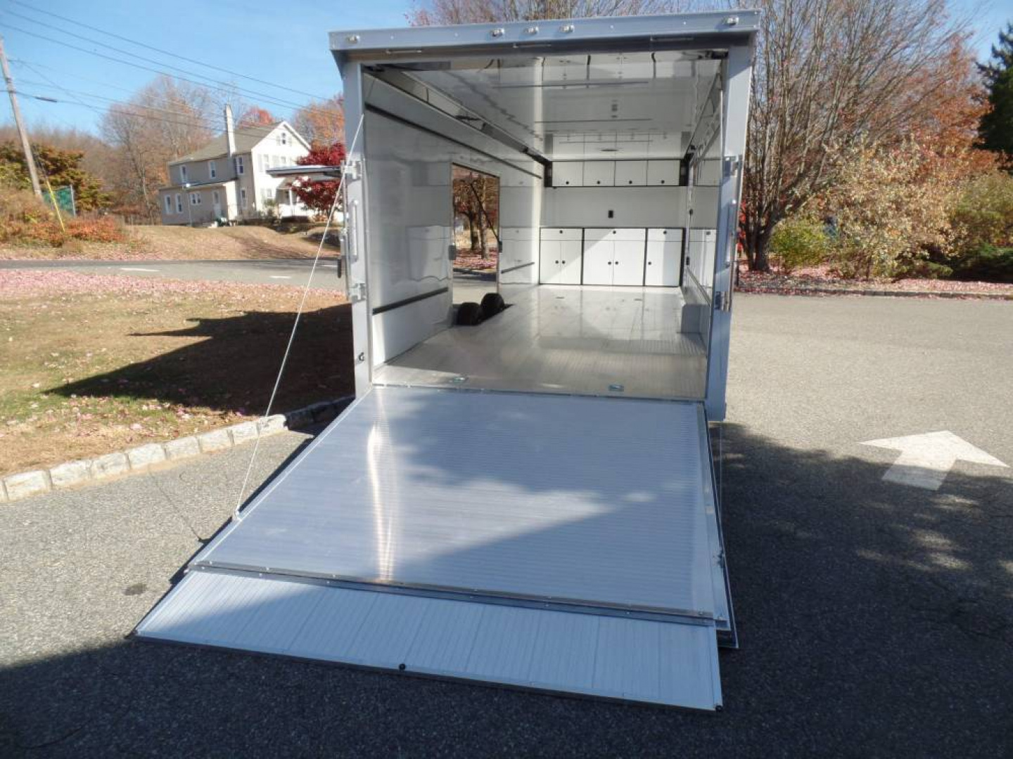 New EXAMPLE / ATC 8.5X28 Enclosed Aluminum Frame Trailer, with Big Escape Door and Options ID#232653