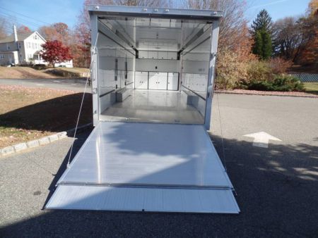 New EXAMPLE / ATC 8.5X28 Enclosed Aluminum Frame Trailer, with Big Escape Door and Options ID#232653