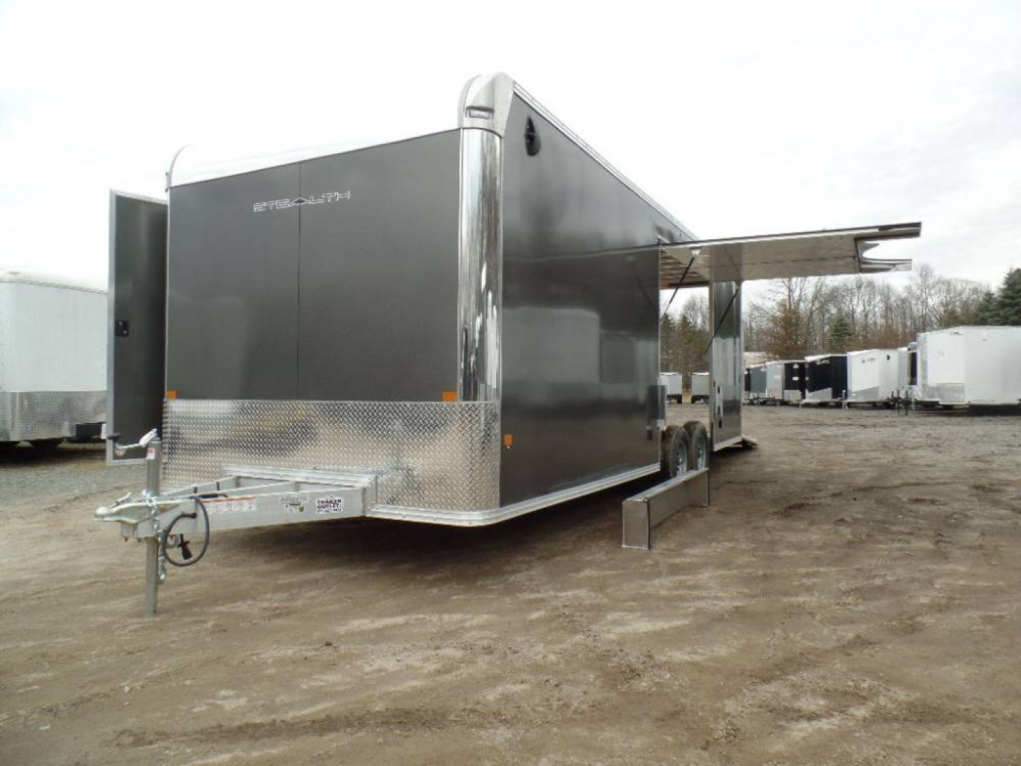 9×24 Car Hauler Trailer photo 9