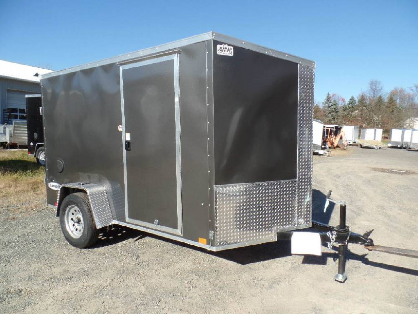 6×12 Enclosed Cargo Trailer
