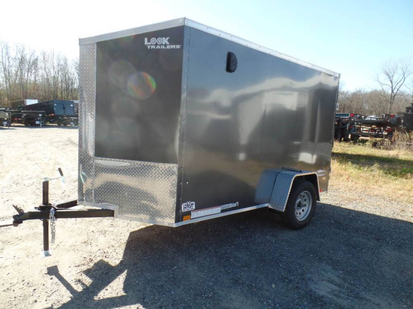 6×12 Enclosed Cargo Trailer photo 2