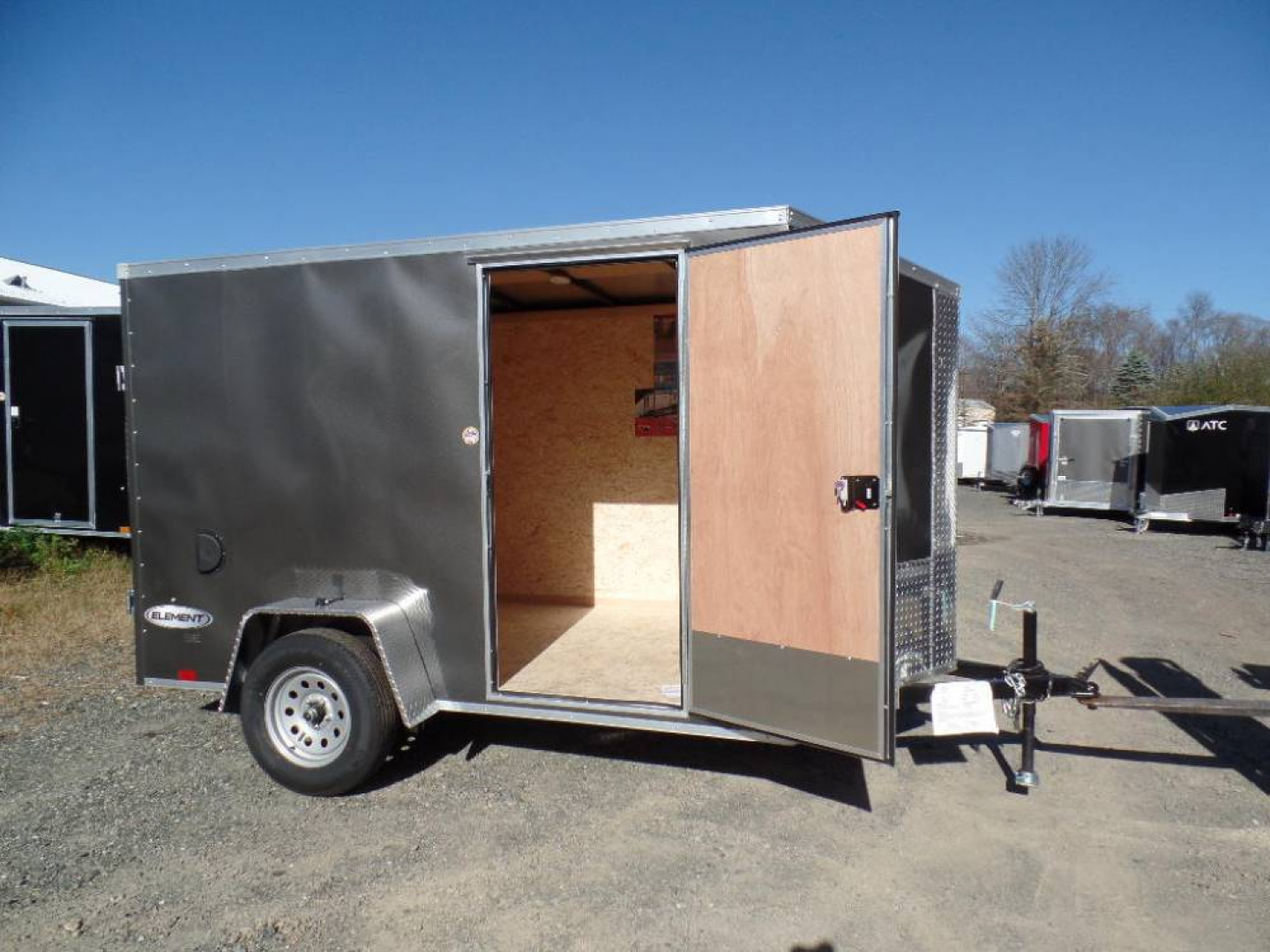 6×12 Enclosed Cargo Trailer photo 7