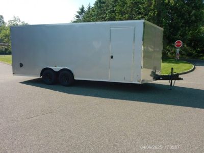 New EXAMPLE / 2026 US Cargo US-CARGO 8.5X20 Enclosed Car Trailer this is exciting! 2026 BEST PRICE WITH A BIG ESCAPE DOOR with REMOVABLE FENDER! ID#096190 Car / Racing Trailer