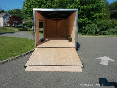 New EXAMPLE / 2026 US Cargo US-CARGO 8.5X20 Enclosed Car Trailer this is exciting! 2026 BEST PRICE WITH A BIG ESCAPE DOOR with REMOVABLE FENDER! ID#096190 Car / Racing Trailer