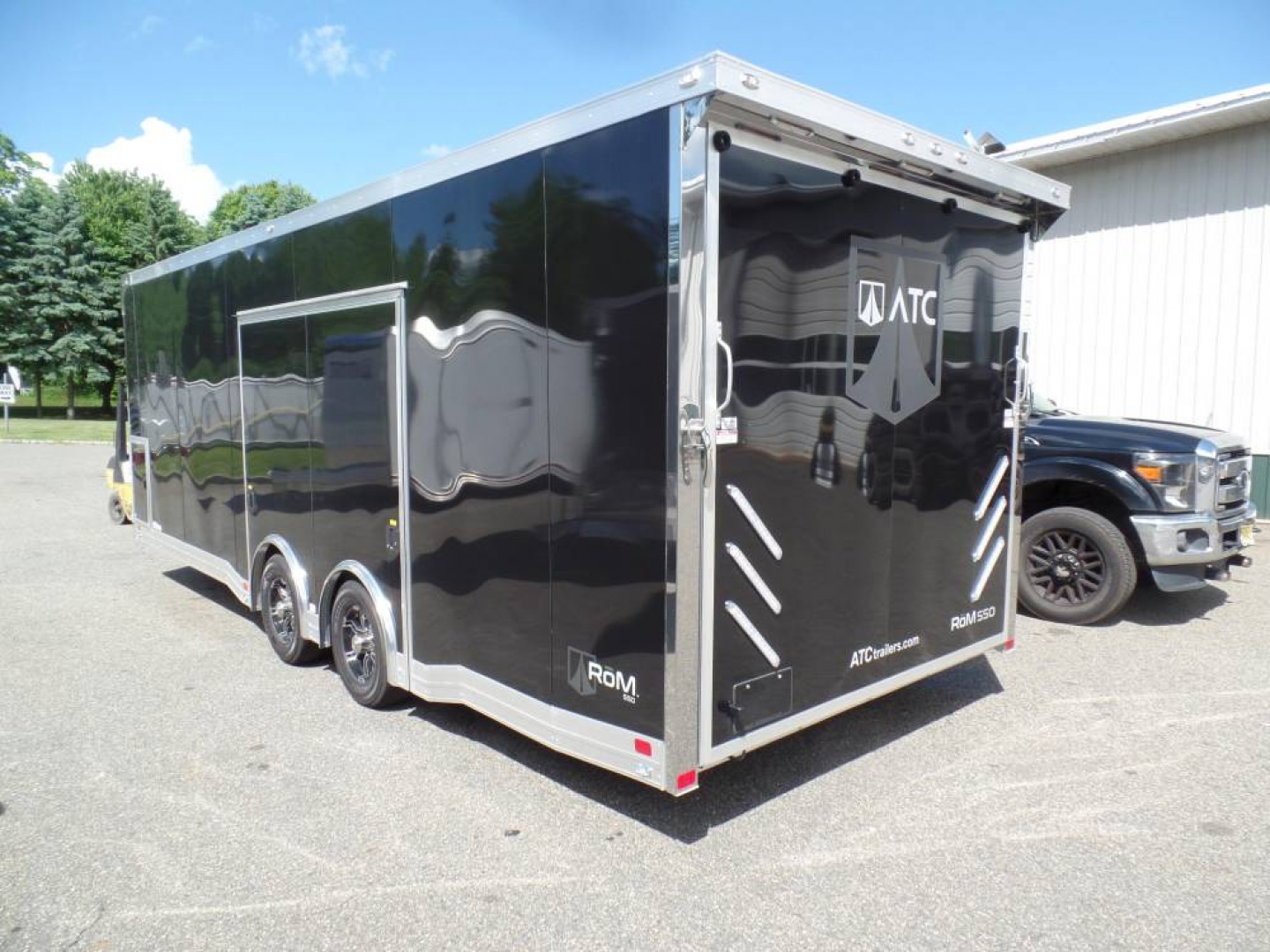New 2025 ATC EXAMPLE / ATC Enclosed 8.5X24 Car Trailer, Aluminum Frame, Big Escape Door, Finished Interior,LifeTrac System! ID# 232432 Enclosed Car / Racing Trailer