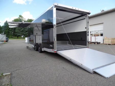 New 2025 ATC EXAMPLE / ATC Enclosed 8.5X24 Car Trailer, Aluminum Frame, Big Escape Door, Finished Interior,LifeTrac System! ID# 232432 Enclosed Car / Racing Trailer
