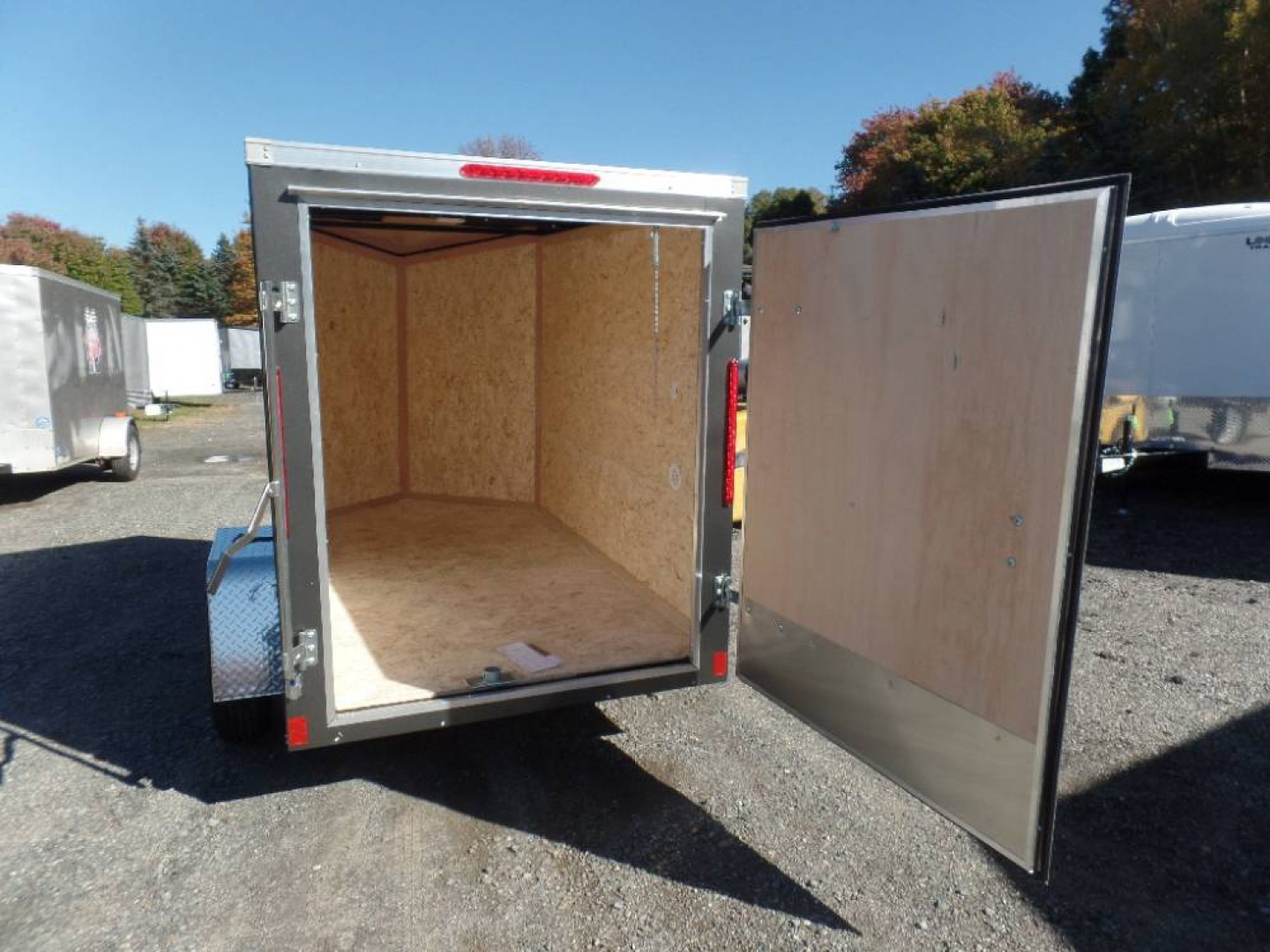 5×8 Enclosed Cargo Trailer photo 4