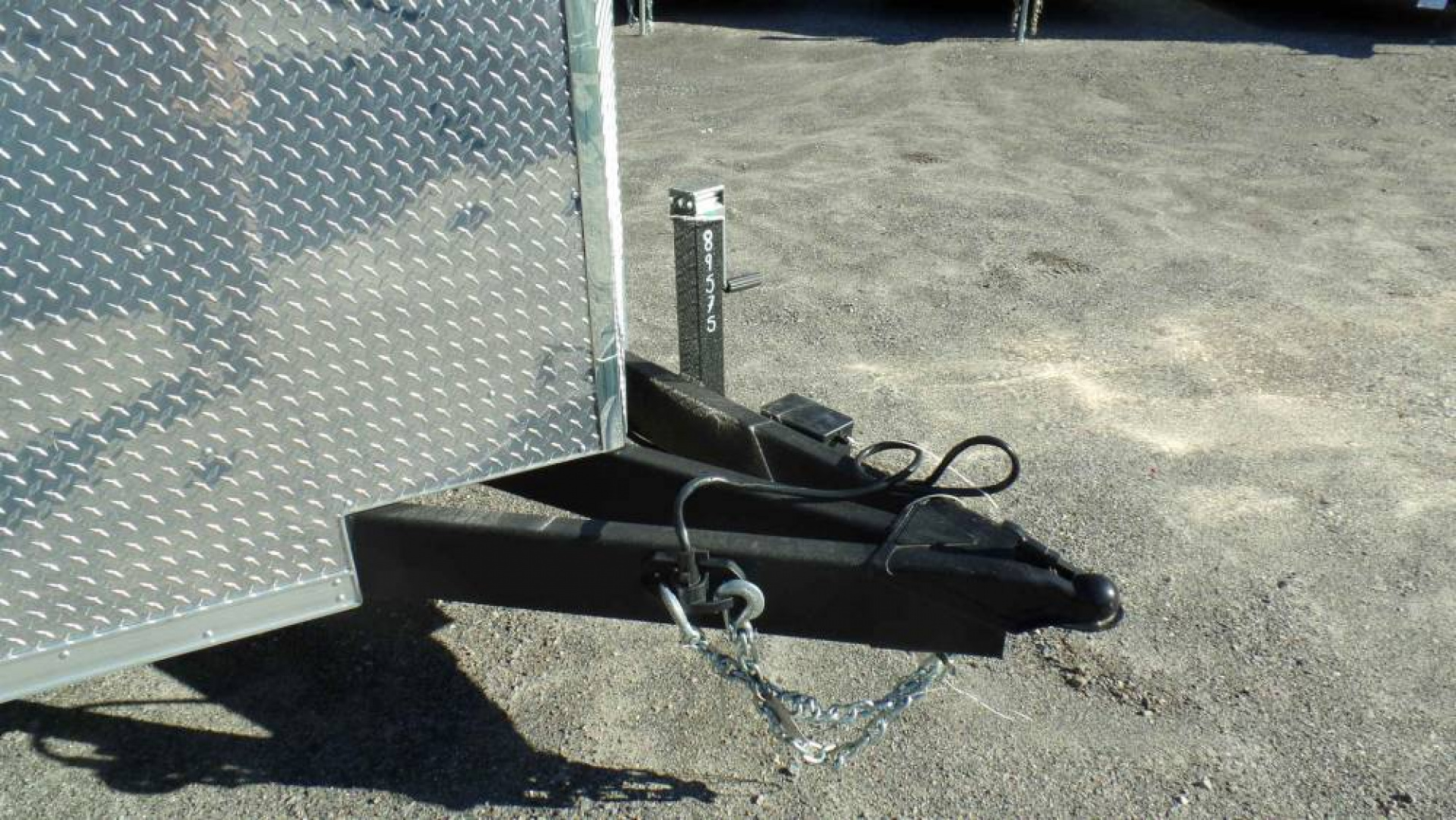 New EXAMPLE / 7X14 Enclosed Cargo Trailer, with UTV upgrade package, 85 interior height, 78 tall at the Ramp Door, NEW Polycore Exterior!