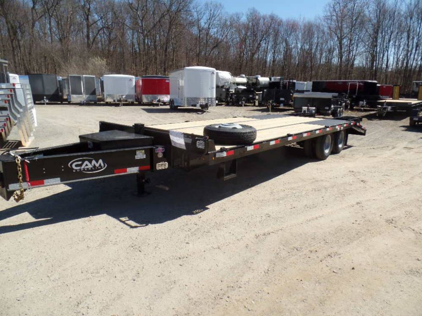 9×25 Equipment Flatbed Trailer