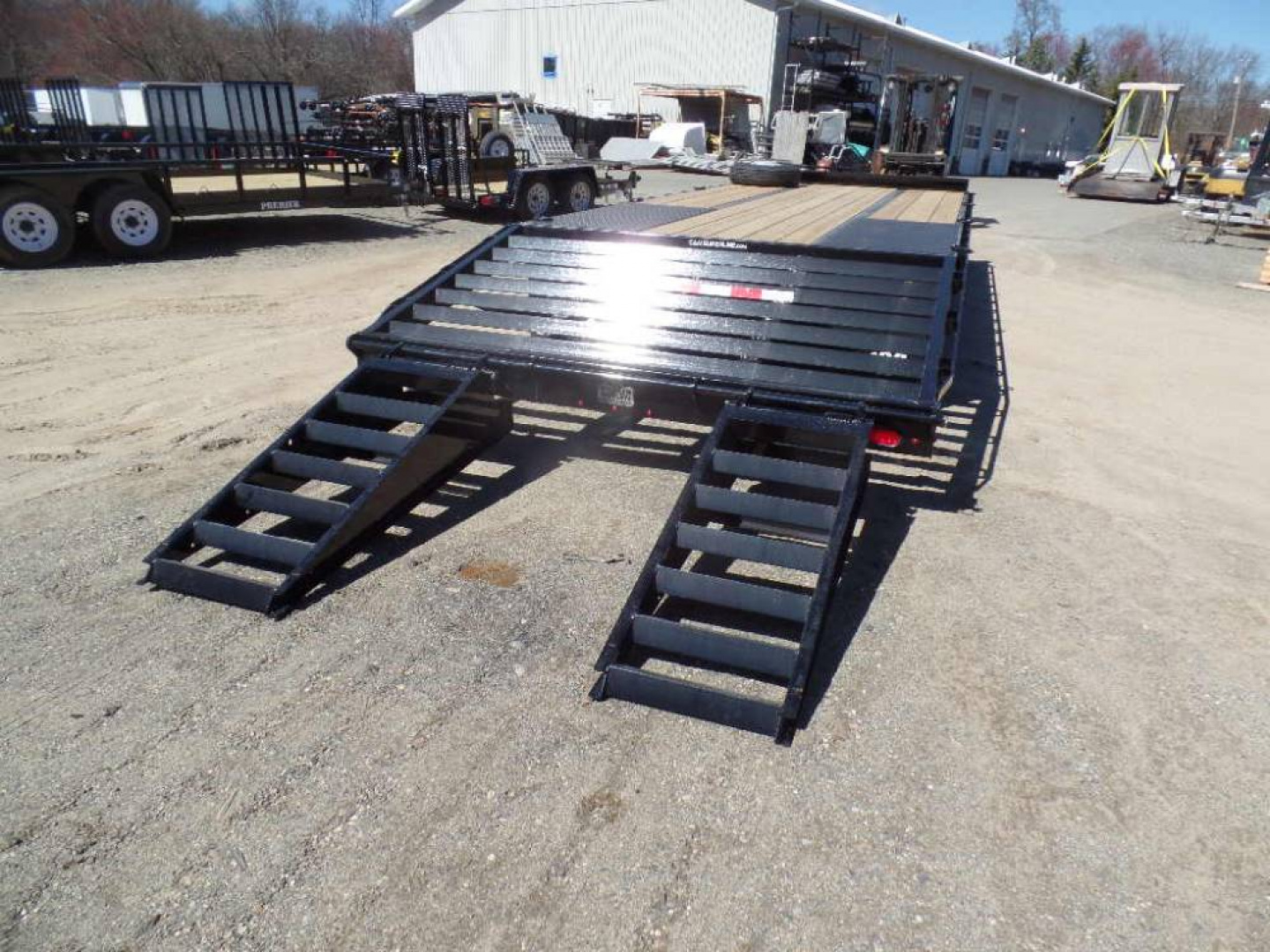 9×25 Equipment Flatbed Trailer photo 6