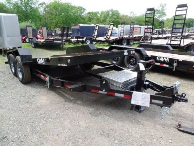 New 2023 Cam Superline TILT LOAD EQUIPMENT TRAILER, Payload Rated 12,120 lbs., 18 ft. #539397 Equipment Trailer