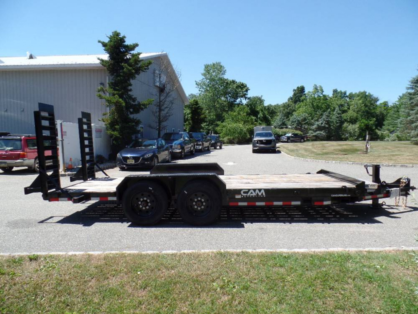 7×18 Equipment Flatbed Trailer photo 4