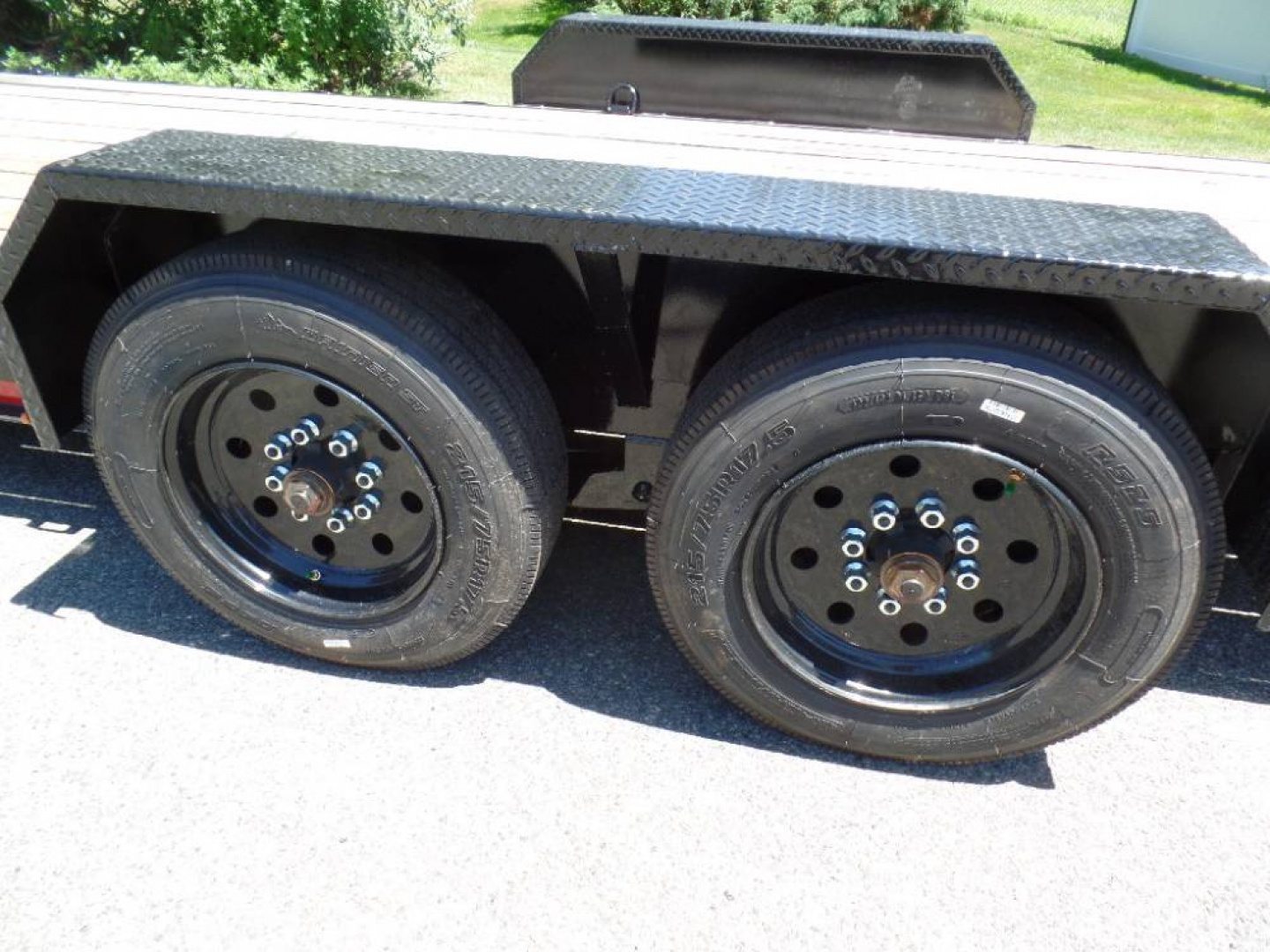 7×18 Equipment Flatbed Trailer photo 5