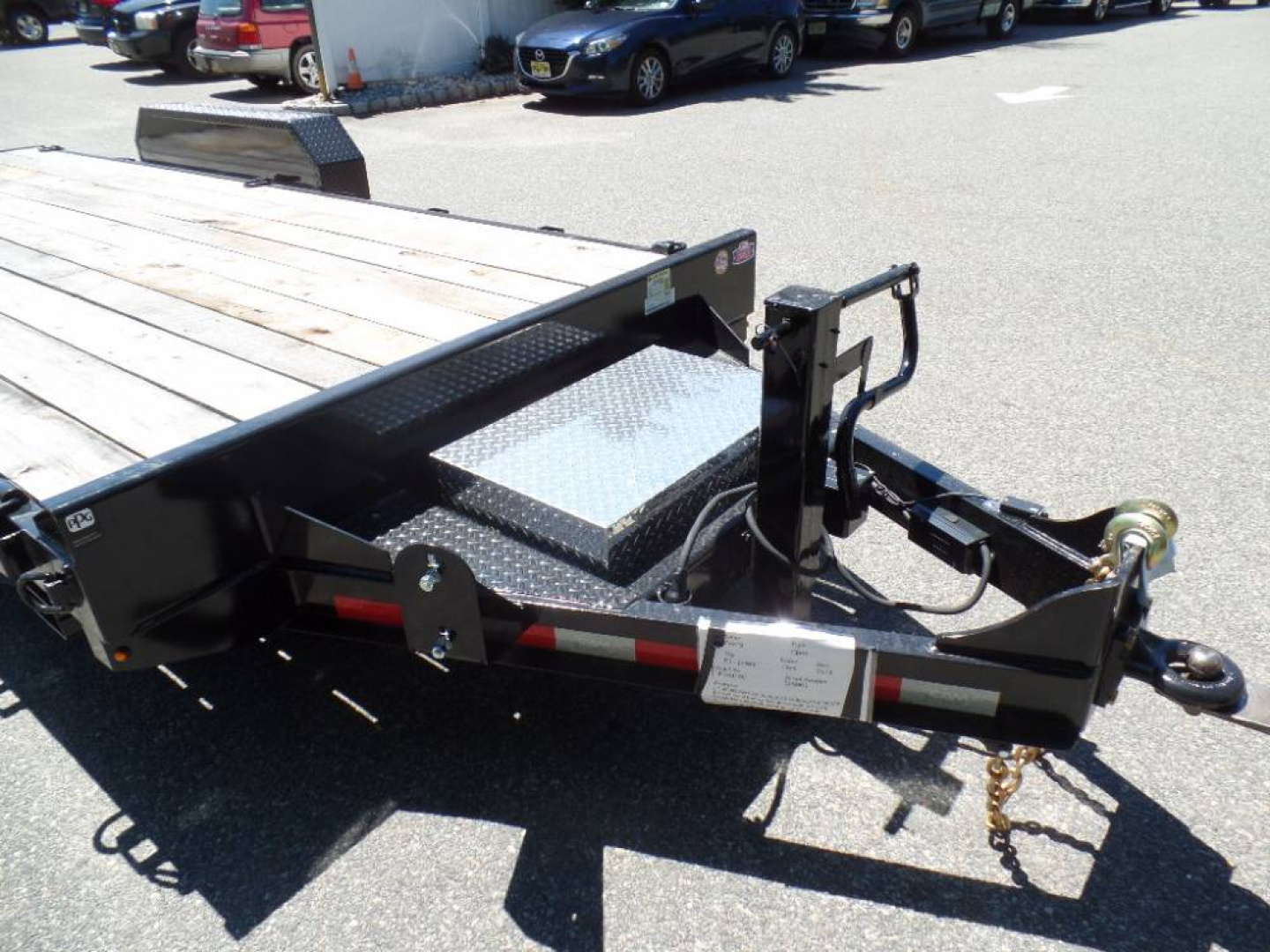 7×18 Equipment Flatbed Trailer photo 9