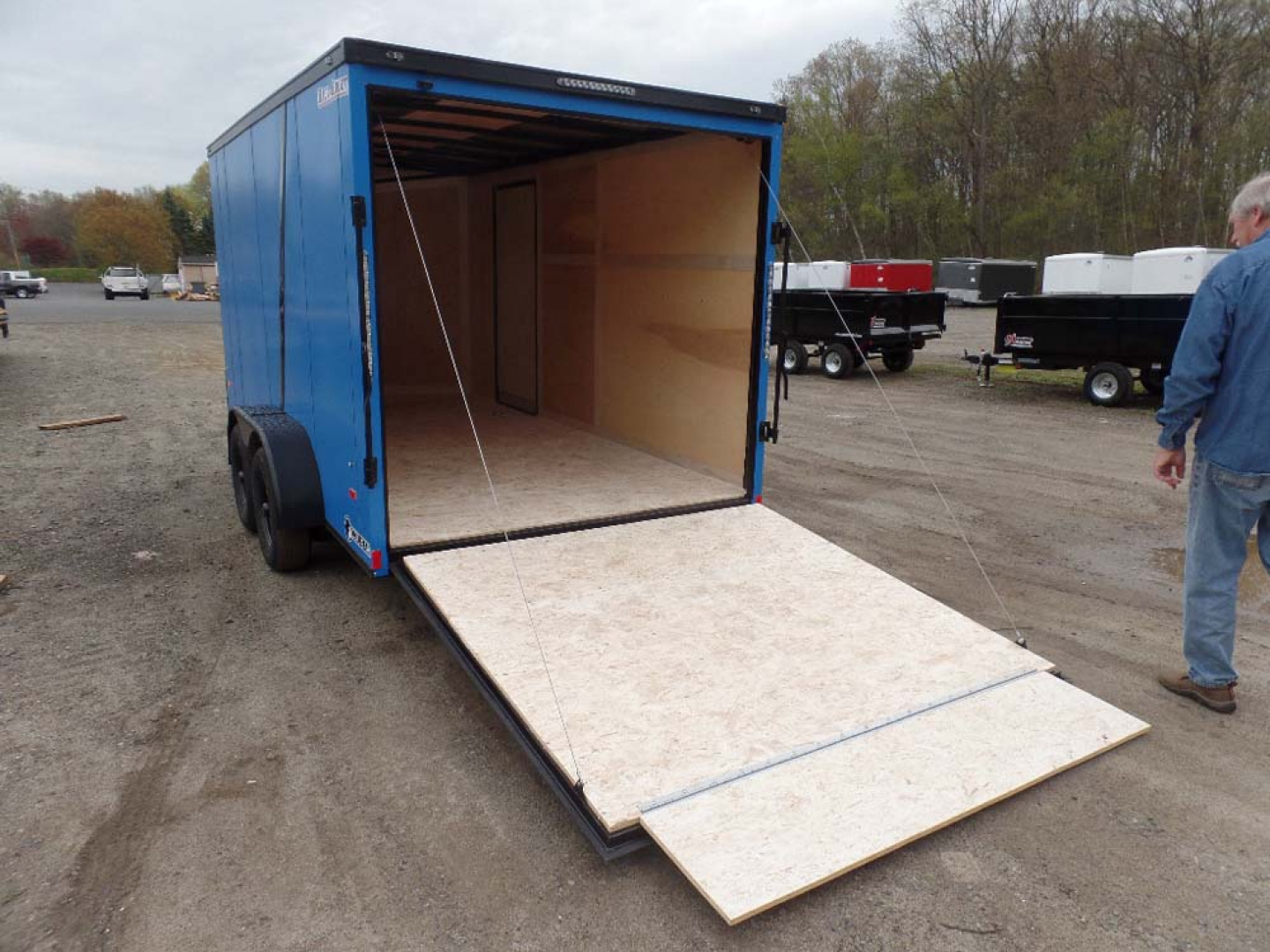7×14 Enclosed Cargo Trailer photo 6