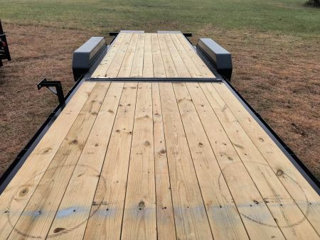 New 2026 Nolan Manufacturing 7x22 half tilt Equipment Trailer