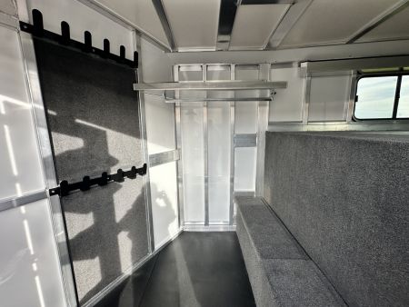 New 2026 Cimarron Trailers 7'x 24' Lonestar GN Stock / Stock Combo Trailer