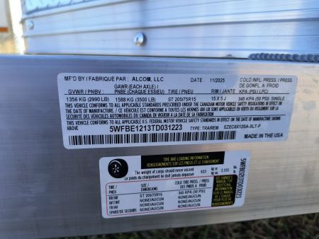New 2026 E-Z Hauler 6x12 SA Enclosed Cargo / Enclosed Trailer