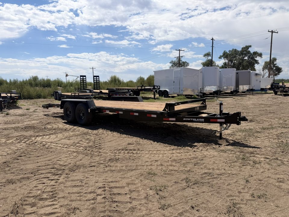 New 2026 Southland Trailers 7-HD22 Equipment Hauler W/ Aluminum Ramps 14k gvwr
