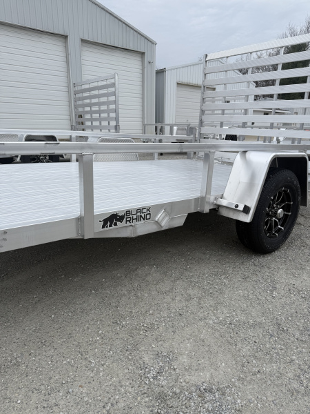 New 2026 Black Rhino LSS712A Utility Trailer