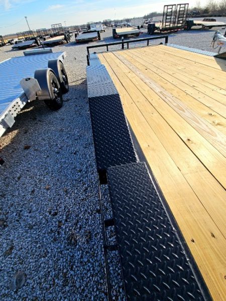 New 2026 Sure-Trac 102 x 20 (18+2) 10K Full Width Car Hauler