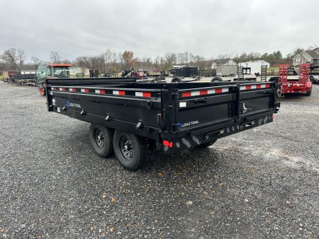 New 2026 Load Trail 96"X14' Fold Down Sides 14K Dump Trailer