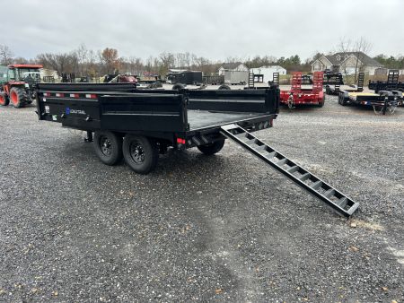 New 2026 Load Trail 96"X14' Fold Down Sides 14K Dump Trailer