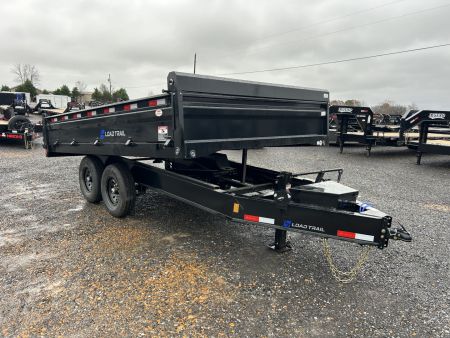 New 2026 Load Trail 96"X14' Fold Down Sides 14K Dump Trailer
