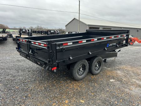 New 2026 Load Trail 96"X14' Fold Down Sides 14K Dump Trailer