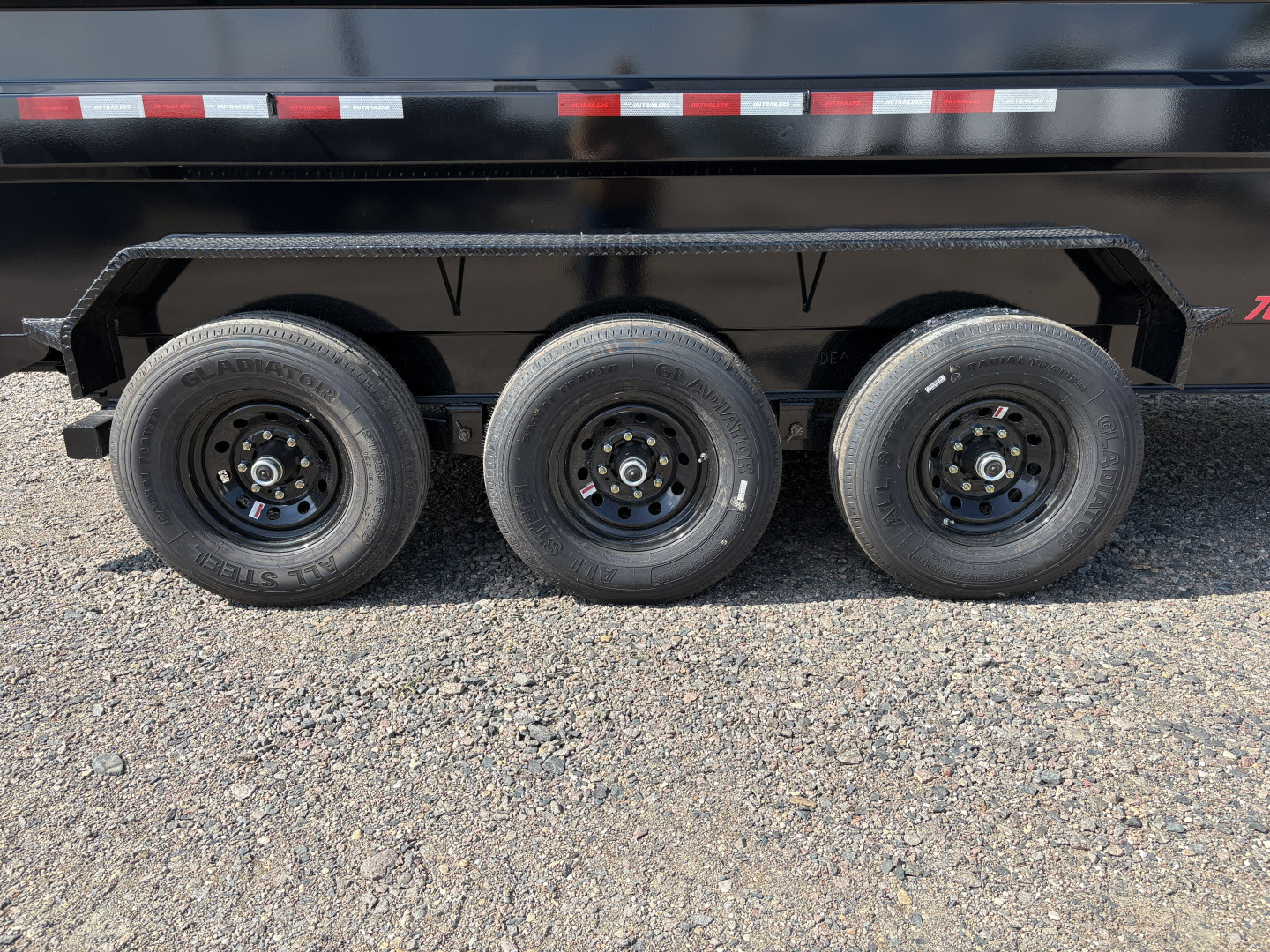 New 2026 16' x 83" PJ Triple Axle High Side Dump Trailer
